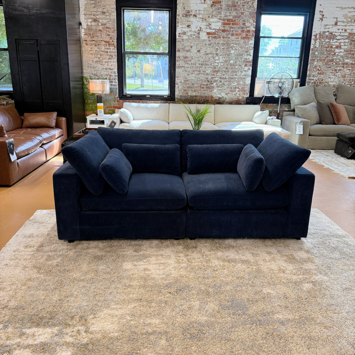 Serenity Cloud Sectional Sofa (2pc)