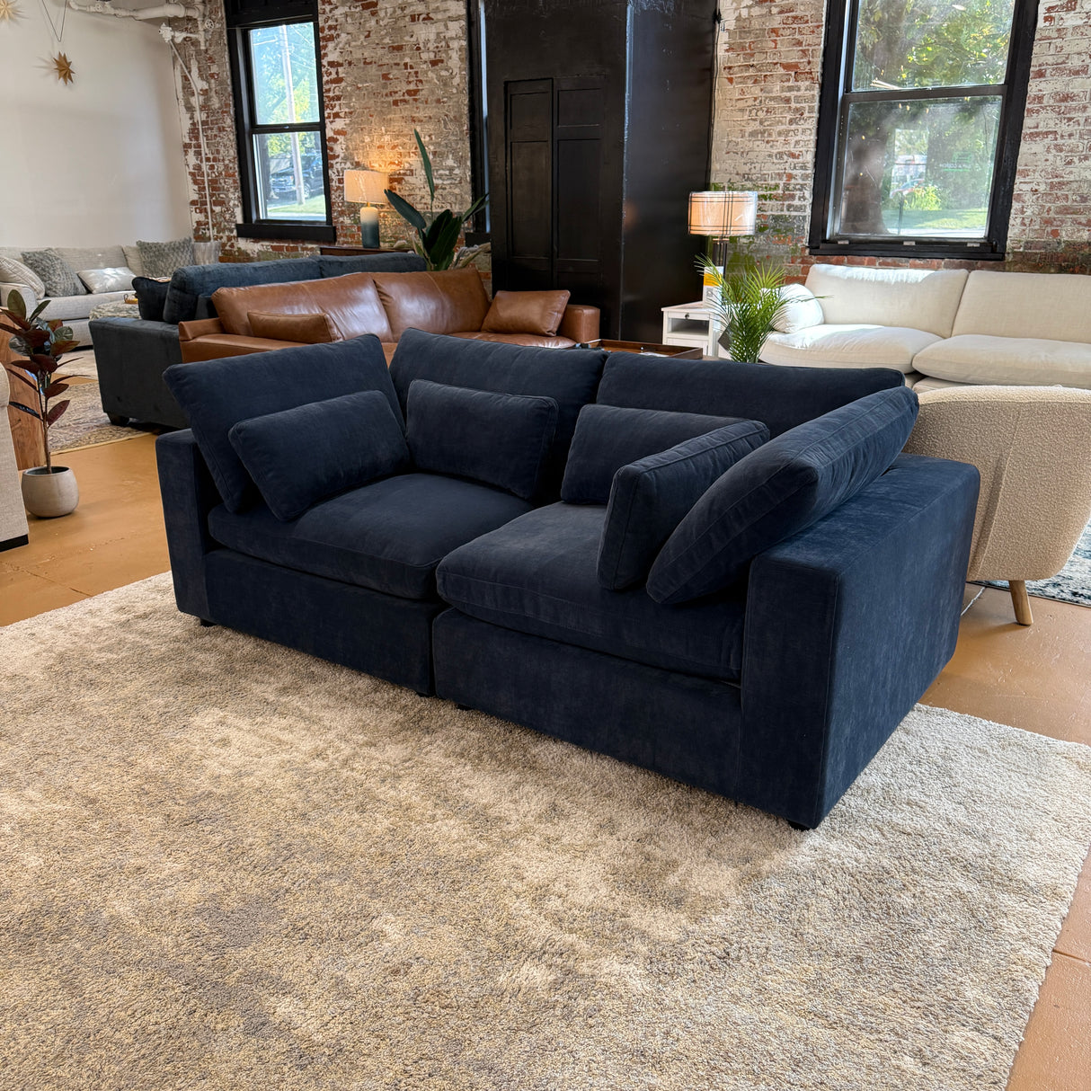 Serenity Cloud Sectional Sofa (2pc)