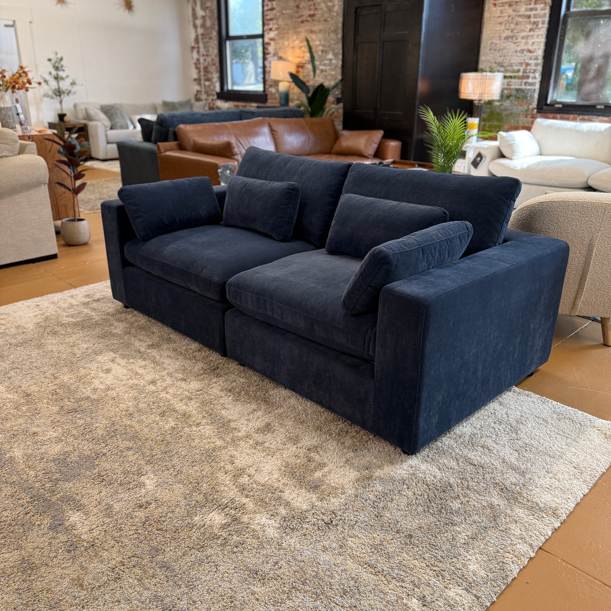 Serenity Cloud Sectional Sofa (2pc)