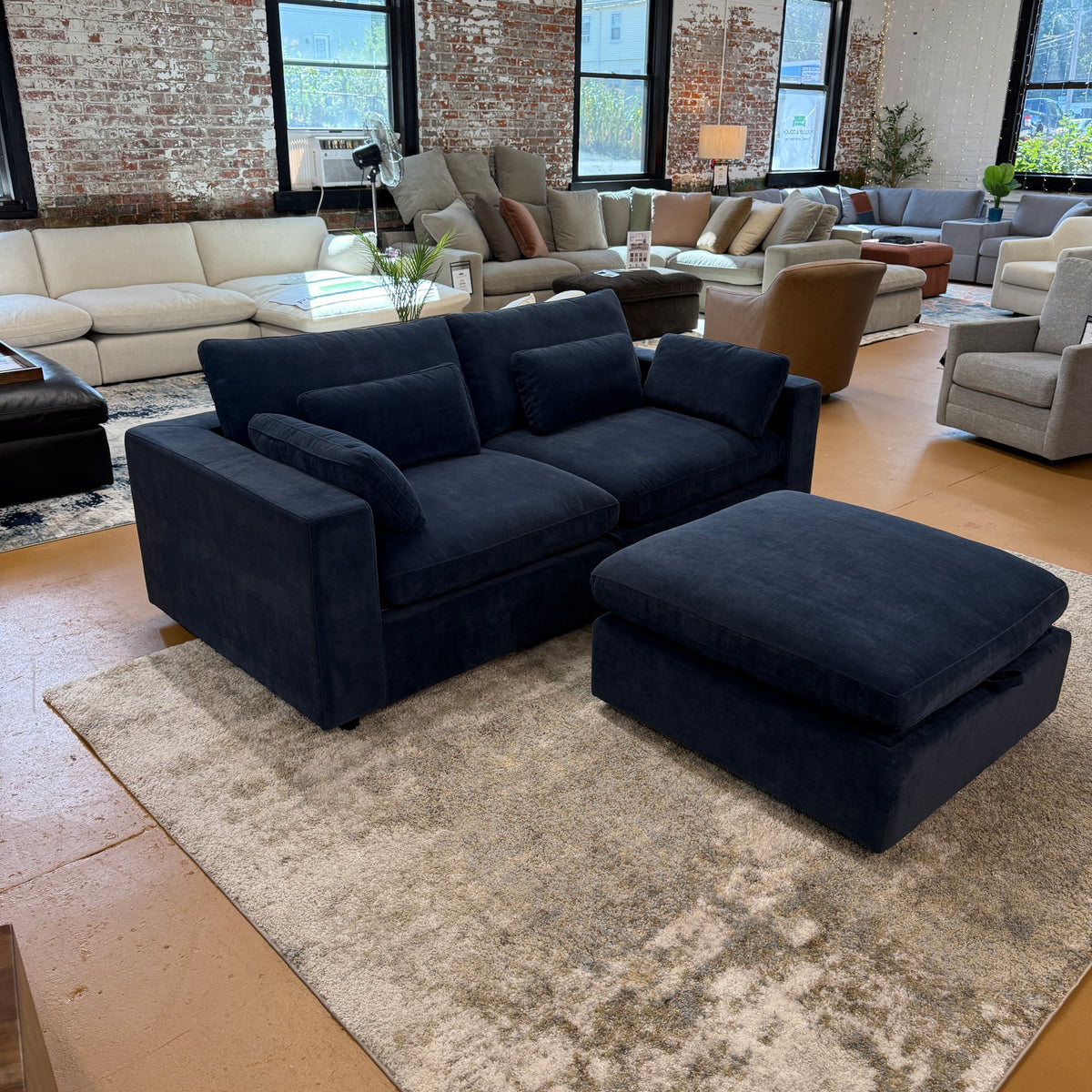 Serenity Cloud Sectional Sofa (2pc)