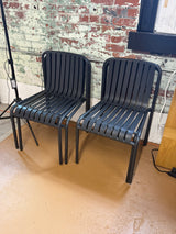 ARTICLE - Sarek Outdoor Stackable Dining Chair(Black)