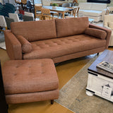 ARTICLE - Sven 88" Tufted Sofa - Napa Rust