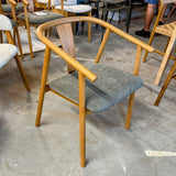 ARTICLE - Fonra Dining Chair - Oak and Algonquin Green