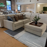 Behold Home Sequoia sectional sofa, 2-piece set with plush cushions and modern design, ideal for living room comfort.