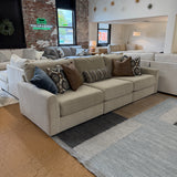 Behold Home Sequoia sectional sofa, 3-piece set with plush cushions and modern design, ideal for contemporary living rooms.