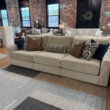 Behold Home Sequoia 3-piece sectional sofa with plush cushions and modern design, shown in a spacious living room setting.