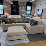 Behold Home Sequoia Corner Sectional 4-piece sofa set with plush cushions and modern design, shown in a cozy living room setup.