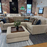 Behold Home Sequoia Corner Sectional 4-piece sofa with plush cushions and modern design shown in a cozy living room setting.