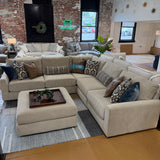 Behold Home Sequoia Corner Sectional 5-piece set with plush cushions and modern design, arranged in a cozy living room setting.