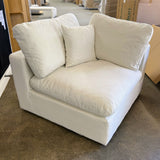 Meridian - 4pc Modular Sectional w/Textured Linen