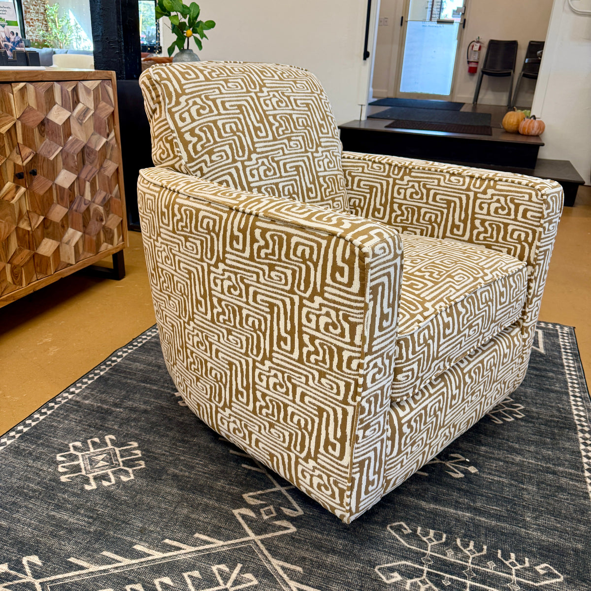 Barrington Rocker Swivel Accent Chair