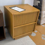 ARTICLE - Kouva 2-Drawer Nightstand - Natural Oak