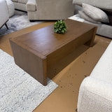 ARTICLE - Torme 48" Storage Coffee Table - Smoked Oak