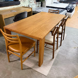 ARTICLE - Dako 76.75" Dining Table - Natural Oak