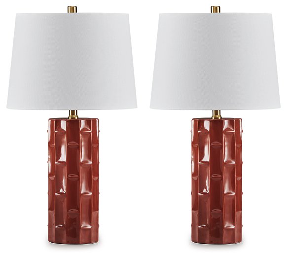 Jacemour Table Lamp (Set of 2) - Pull Up A Couch