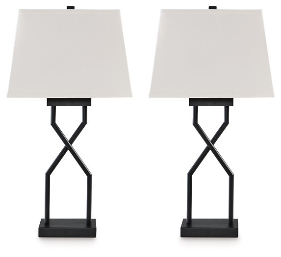 Brookthrone Table Lamp (Set of 2) - Pull Up A Couch