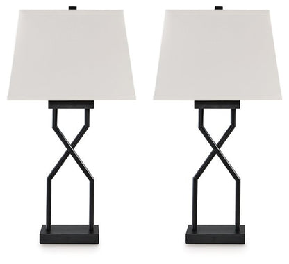 Brookthrone Table Lamp (Set of 2) - Pull Up A Couch