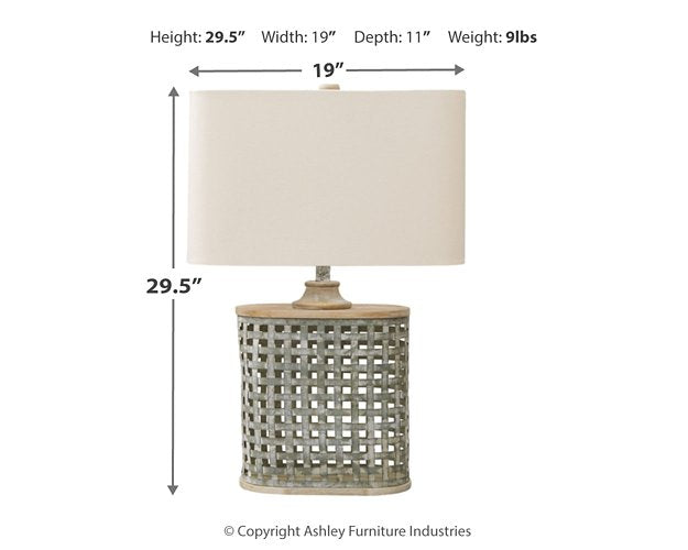 Deondra Table Lamp - Pull Up A Couch