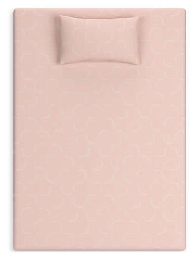 iKidz Coral Mattress and Pillow - Pull Up A Couch