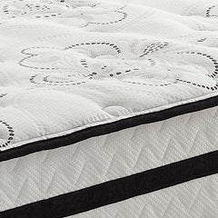 Chime 10 Inch Hybrid Mattress Set - Pull Up A Couch