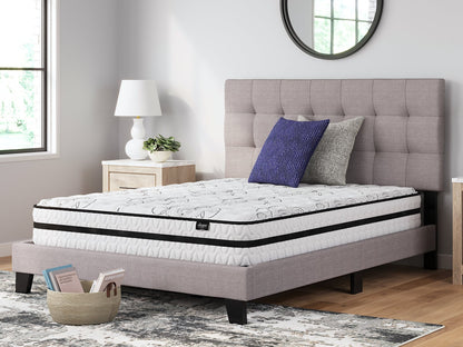 Chime 10 Inch Hybrid 2-Piece Mattress Set - Pull Up A Couch