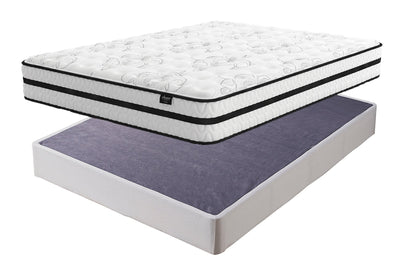 Chime 10 Inch Hybrid Mattress Set - Pull Up A Couch