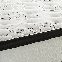 Chime 12 Inch Hybrid 2-Piece Mattress Set - Pull Up A Couch