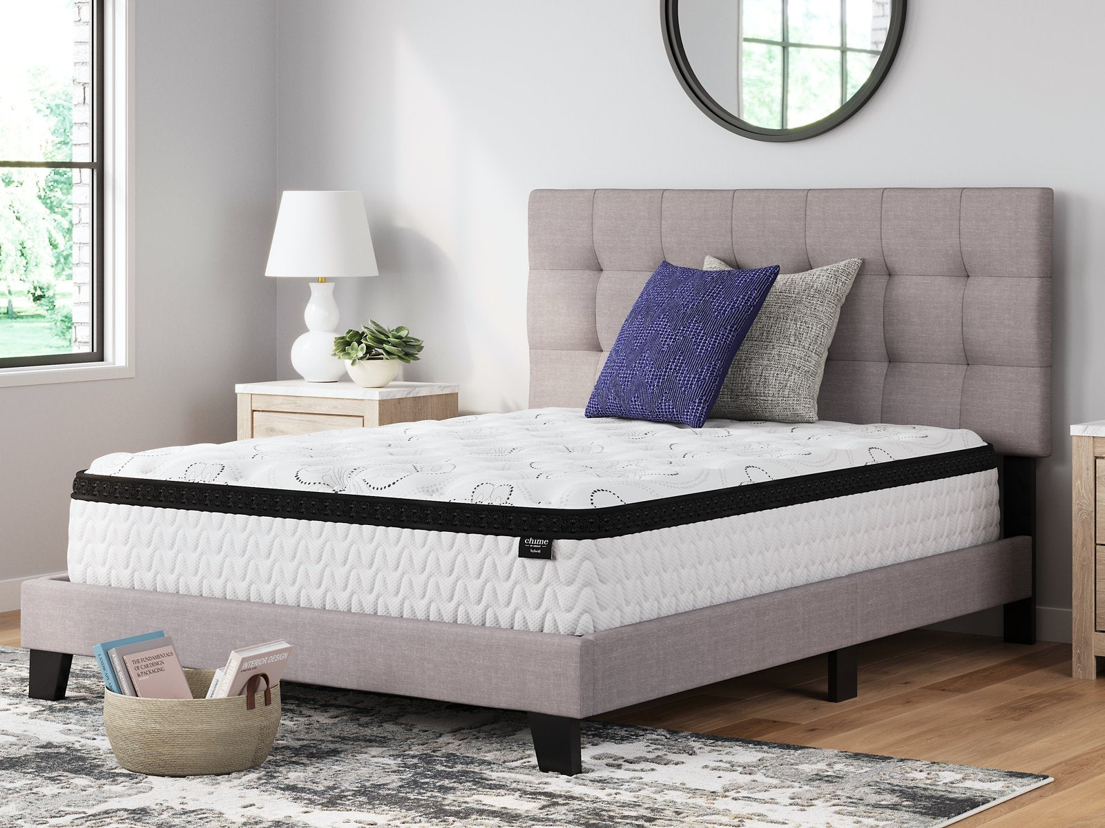 Chime 12 Inch Hybrid Mattress in a Box - Pull Up A Couch