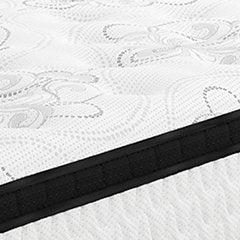 Chime 12 Inch Hybrid Mattress Set - Pull Up A Couch