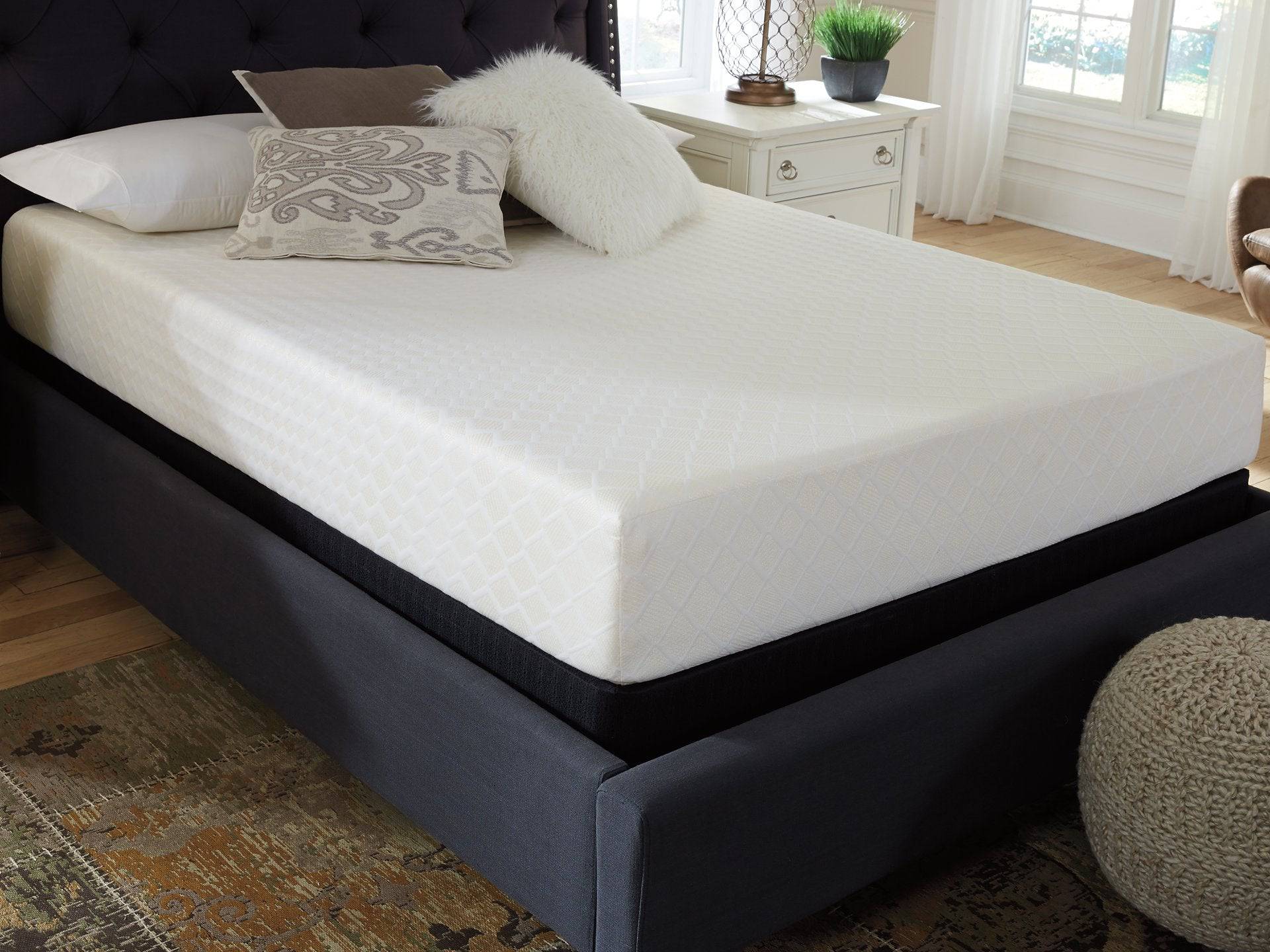 10 Inch Chime Memory Foam Mattress in a Box - Pull Up A Couch