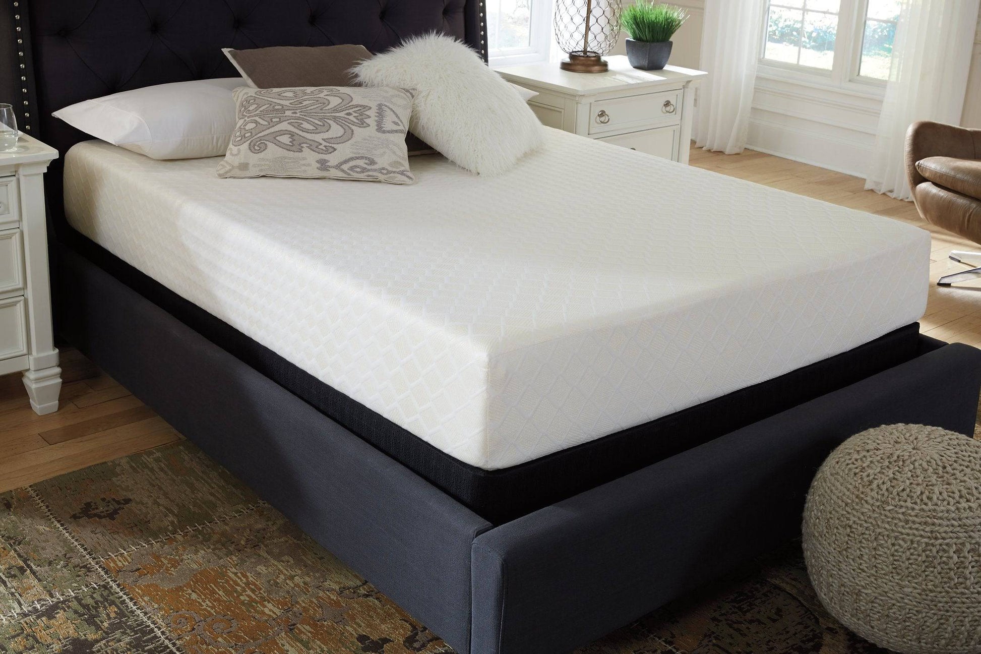 10 Inch Chime Memory Foam Mattress in a Box - Pull Up A Couch