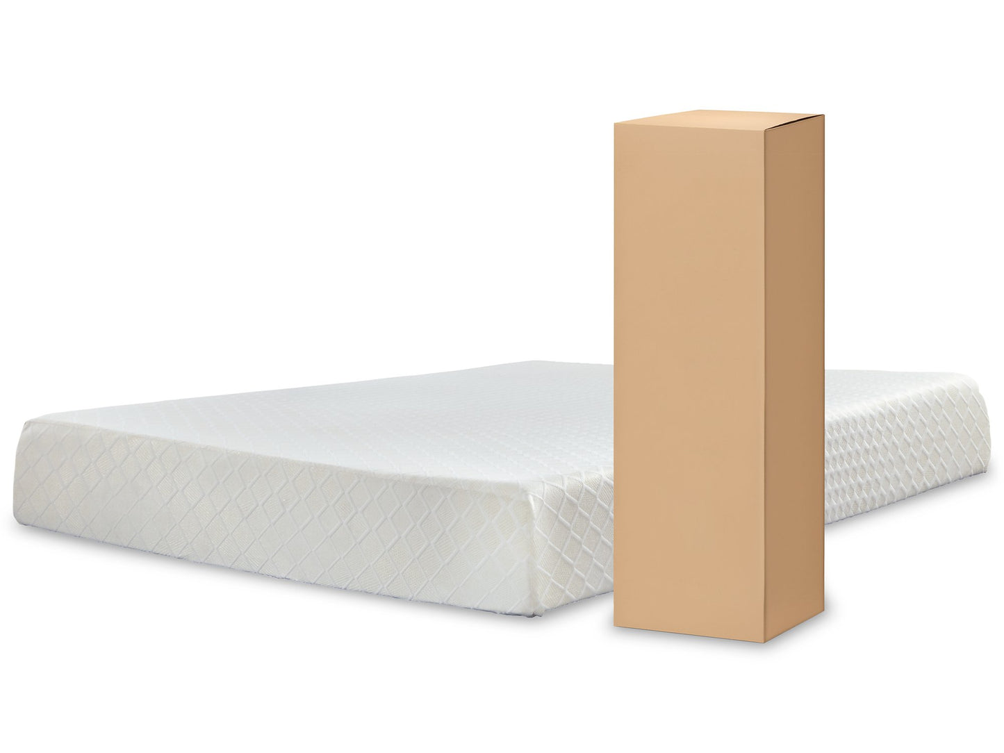 10 Inch Chime Memory Foam Mattress in a Box - Pull Up A Couch