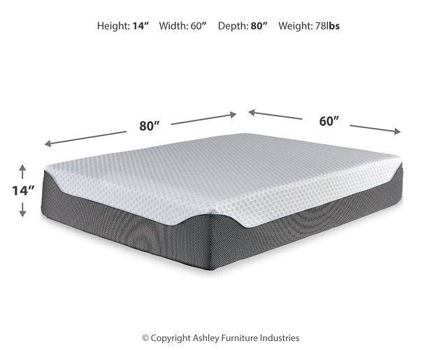 14 Inch Chime Elite Mattress Set - Pull Up A Couch