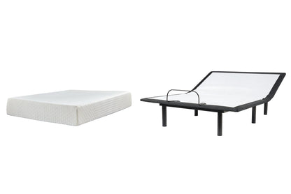 Chime 12 Inch Memory Foam Mattress Set - Pull Up A Couch