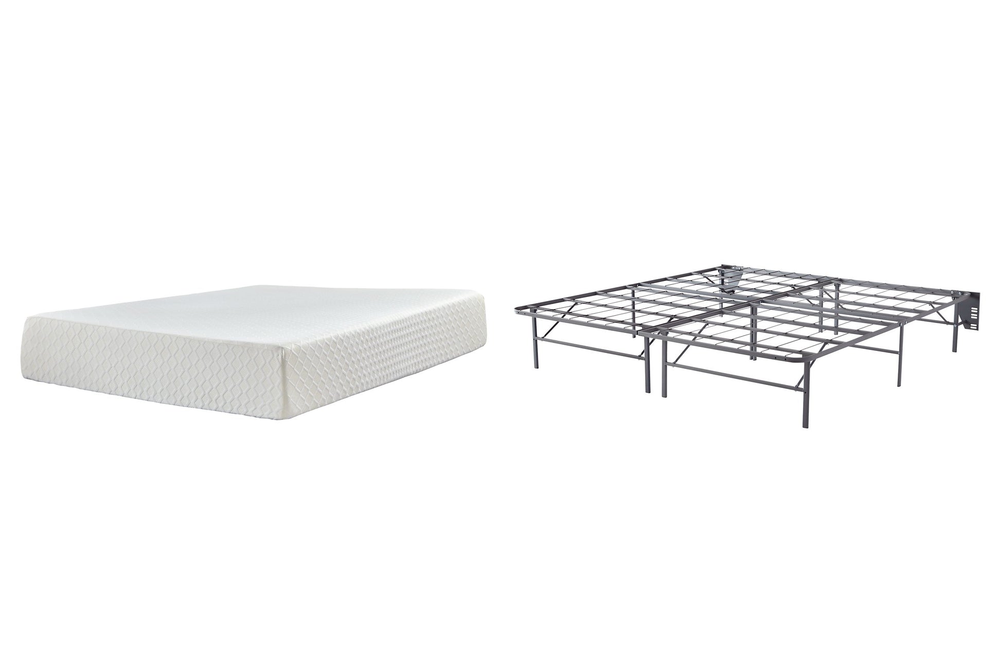 Chime 12 Inch Memory Foam Mattress Set - Pull Up A Couch