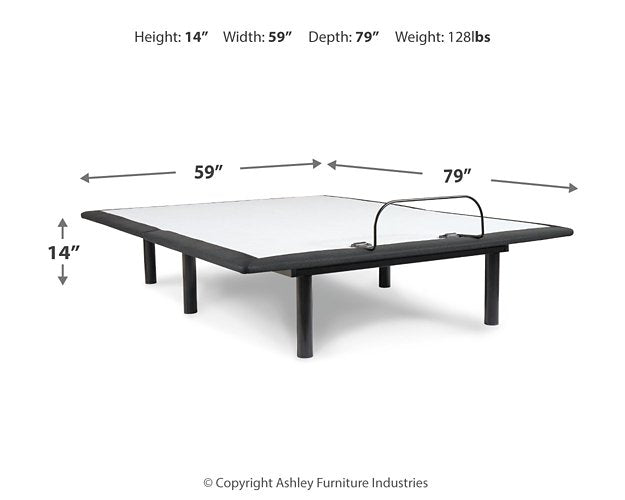 Millennium Cushion Firm Gel Memory Foam Hybrid Mattress and Base Set - Pull Up A Couch