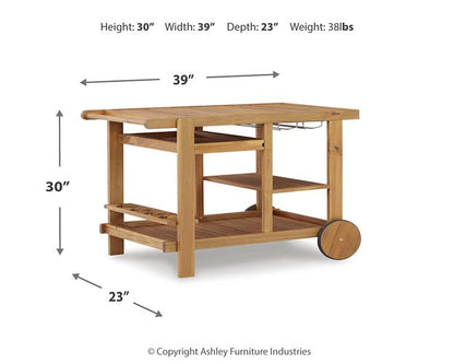 Kailani Serving Cart - Pull Up A Couch