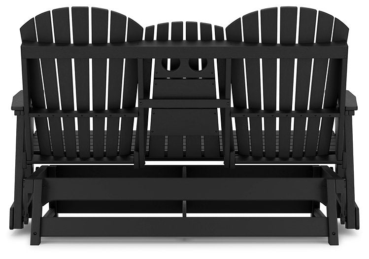 Hyland wave Outdoor Glider Loveseat - Pull Up A Couch