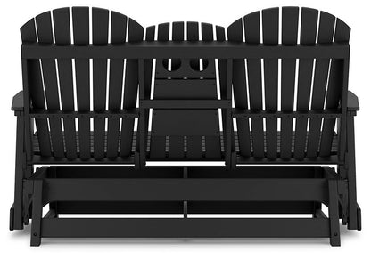 Hyland wave Outdoor Glider Loveseat - Pull Up A Couch