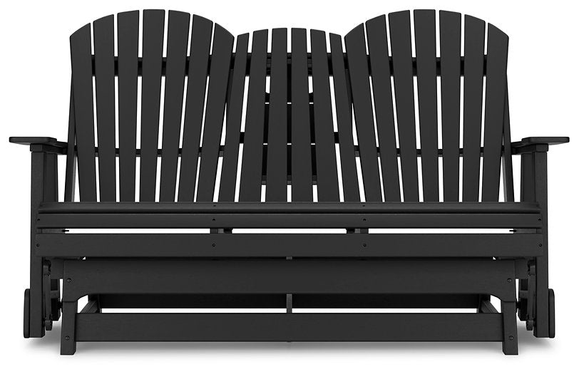 Hyland wave Outdoor Glider Loveseat - Pull Up A Couch