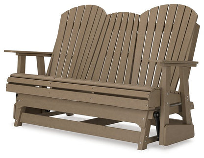 Hyland wave Outdoor Glider Loveseat - Pull Up A Couch