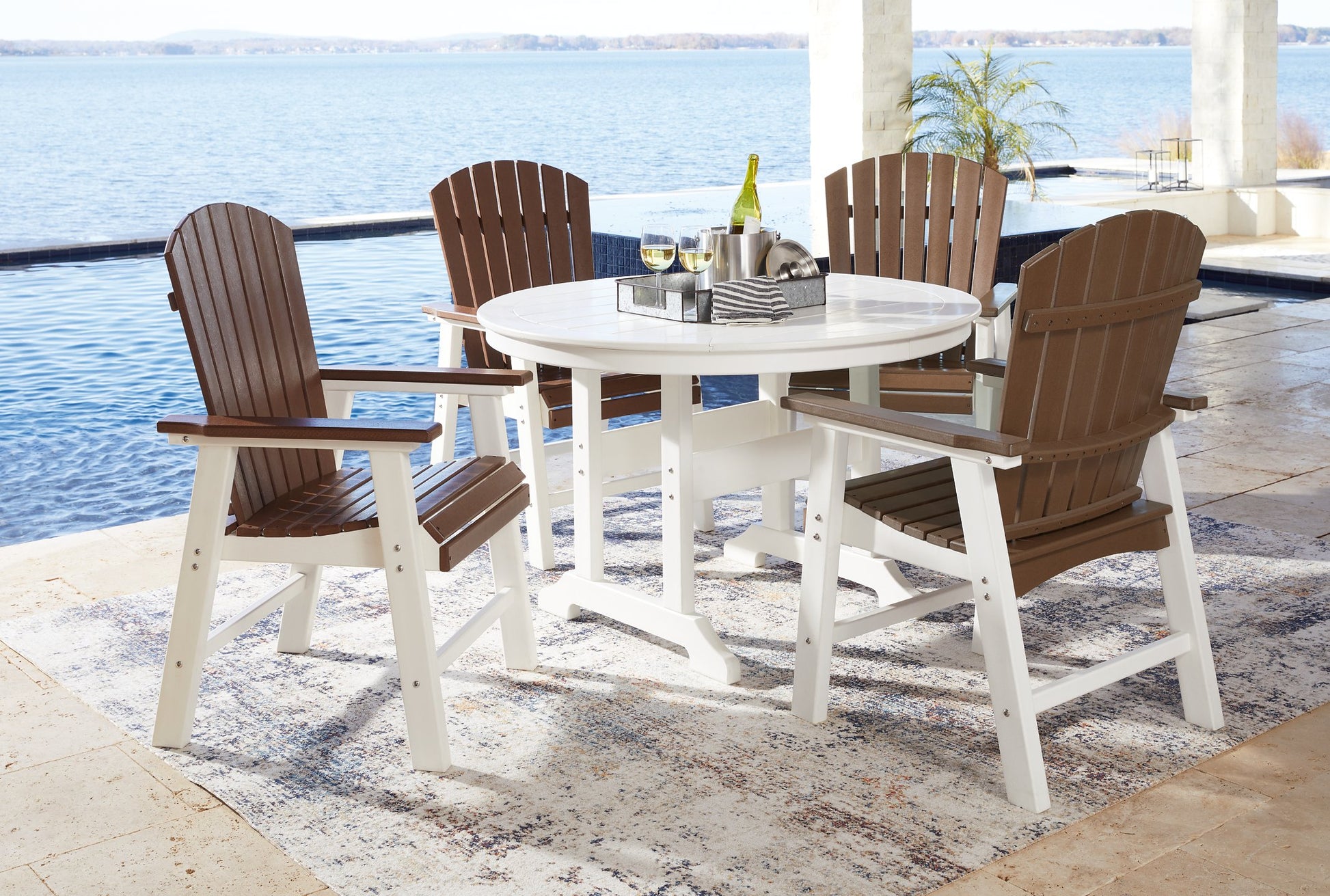 Genesis Bay Outdoor Dining Set - Pull Up A Couch