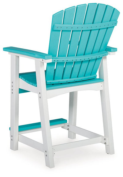 Eisely Outdoor Counter Height Bar Stool (Set of 2) - Pull Up A Couch