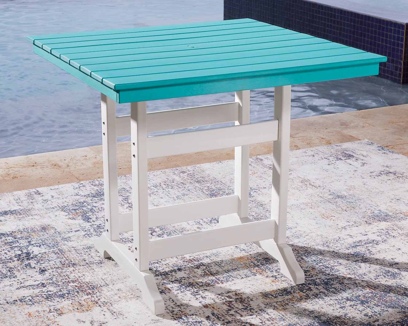 Eisely Outdoor Counter Height Dining Table - Pull Up A Couch