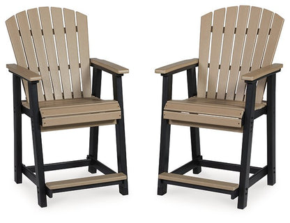 Fairen Trail Outdoor Counter Height Bar Stool (Set of 2) - Pull Up A Couch