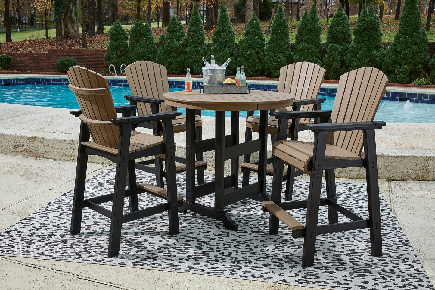 Fairen Trail Outdoor Dining Set - Pull Up A Couch