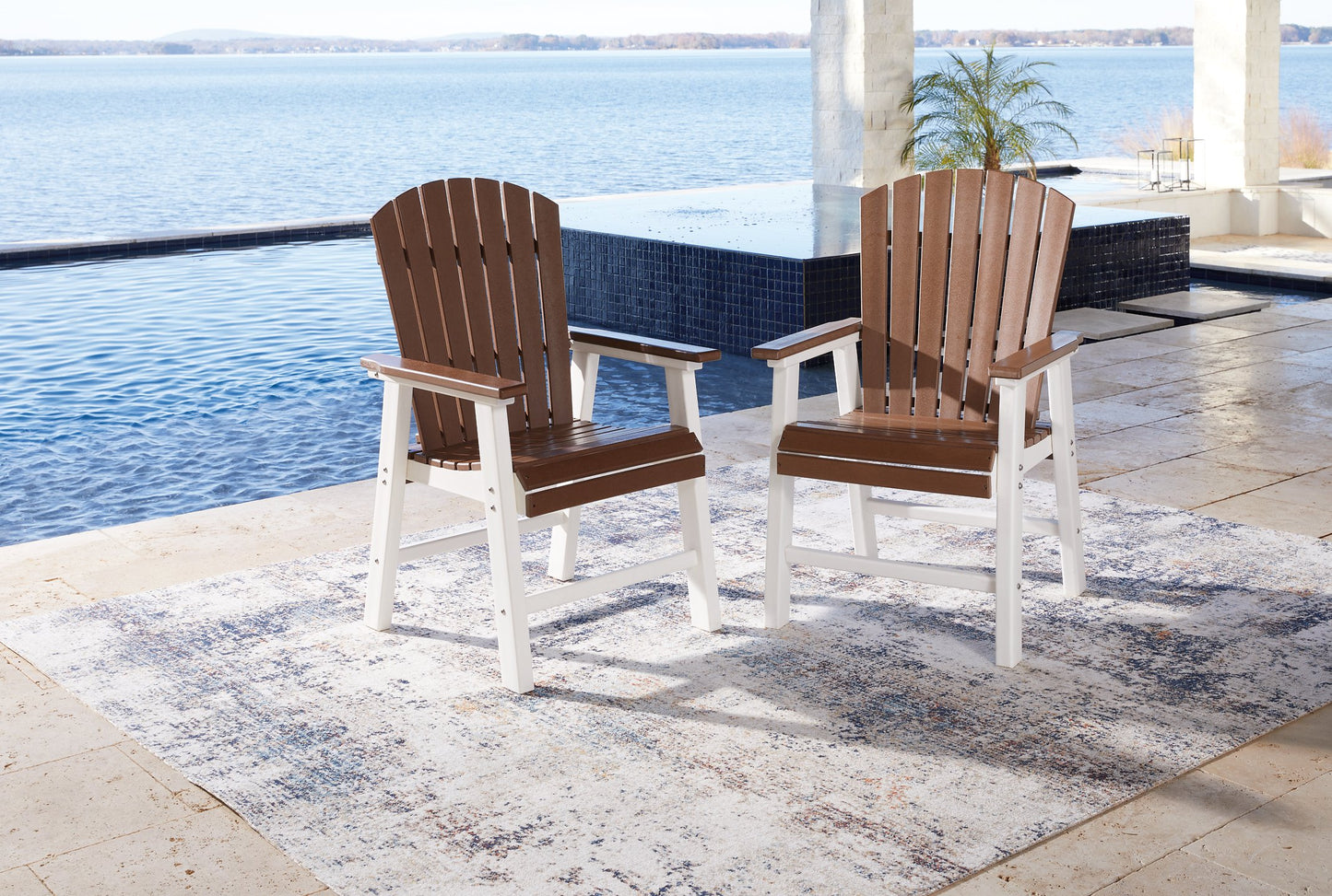 Genesis Bay Outdoor Dining Arm Chair (Set of 2) - Pull Up A Couch