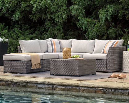 Cherry Point 4-piece Outdoor Sectional Set - Pull Up A Couch