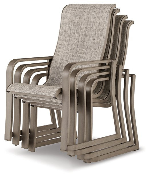 Beach Front Sling Arm Chair (Set of 4) - Pull Up A Couch