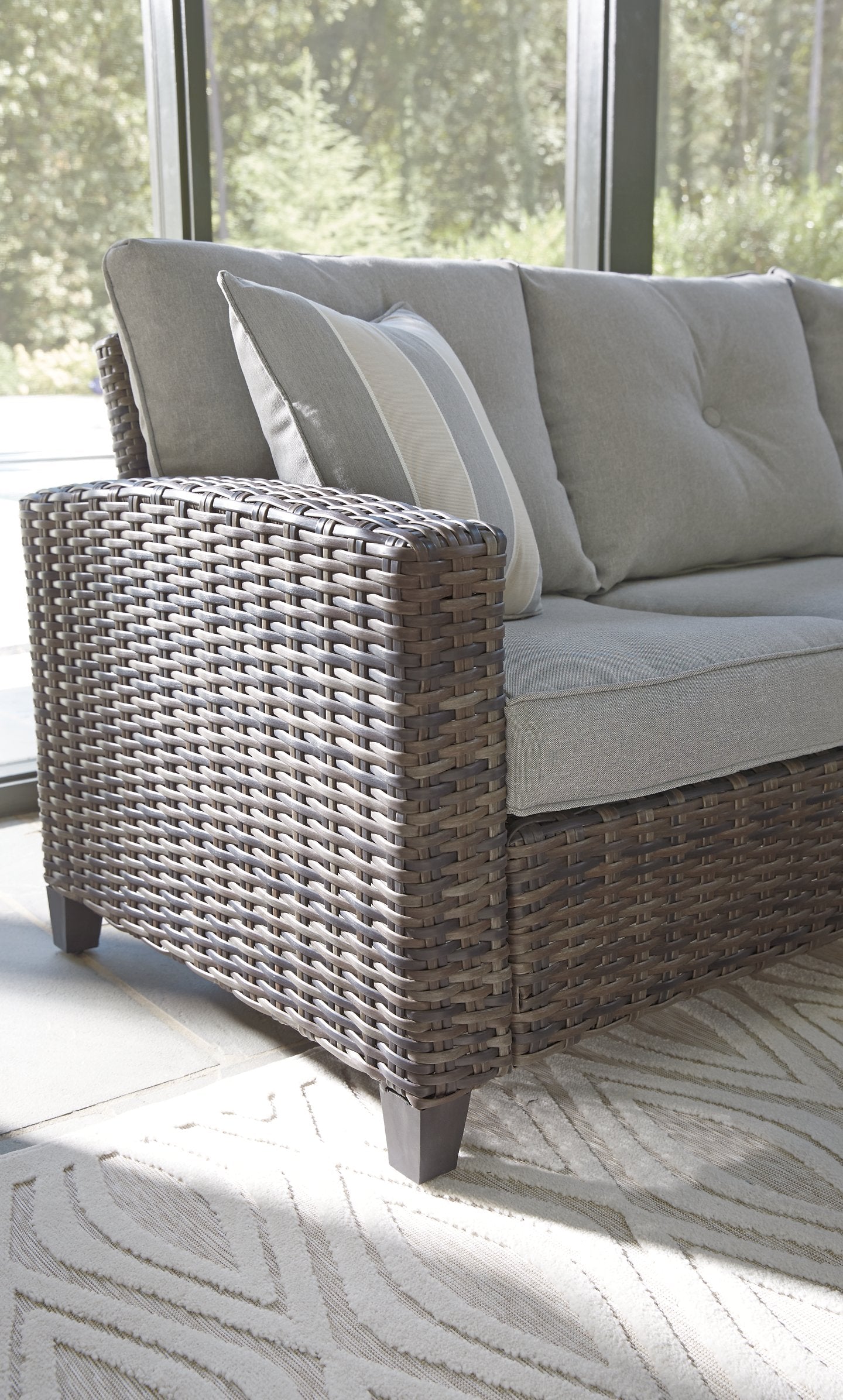 Cloverbrooke 4-Piece Outdoor Conversation Set - Pull Up A Couch